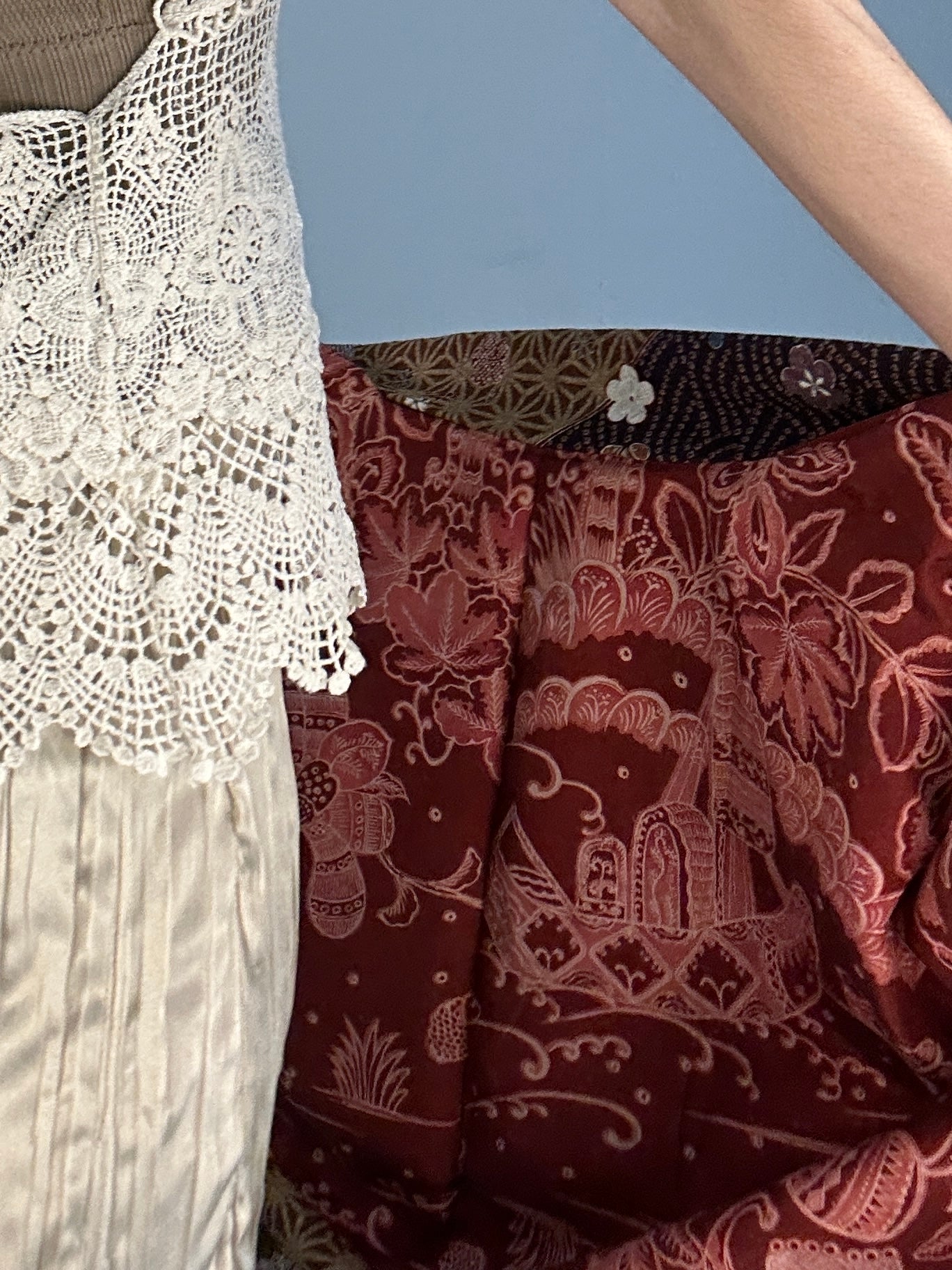 KAWAII HAORI "komon"