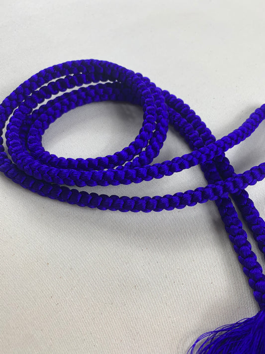KIMONO OBI Belt Tie Vintage Silk Kimono Cord OBIJIME”purple”