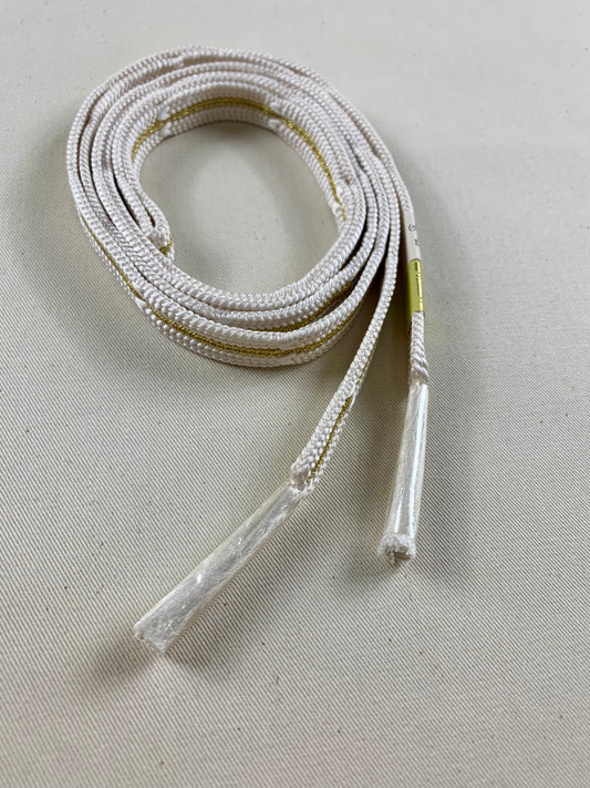 KIMONO OBI Belt Tie Vintage Silk Kimono Cord OBIJIME”gold,white”