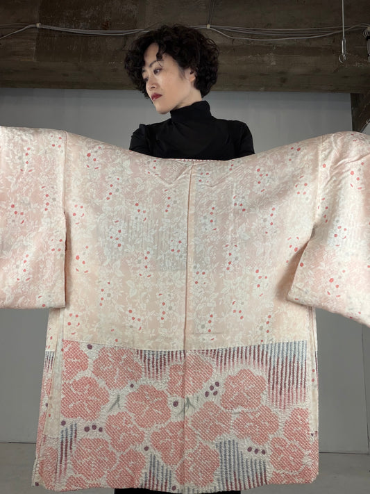 VINTAGE SHIBORI HAORI "SIB130"