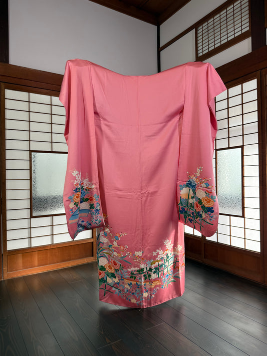 Redefining the Vintage Furisode Collection "pink"