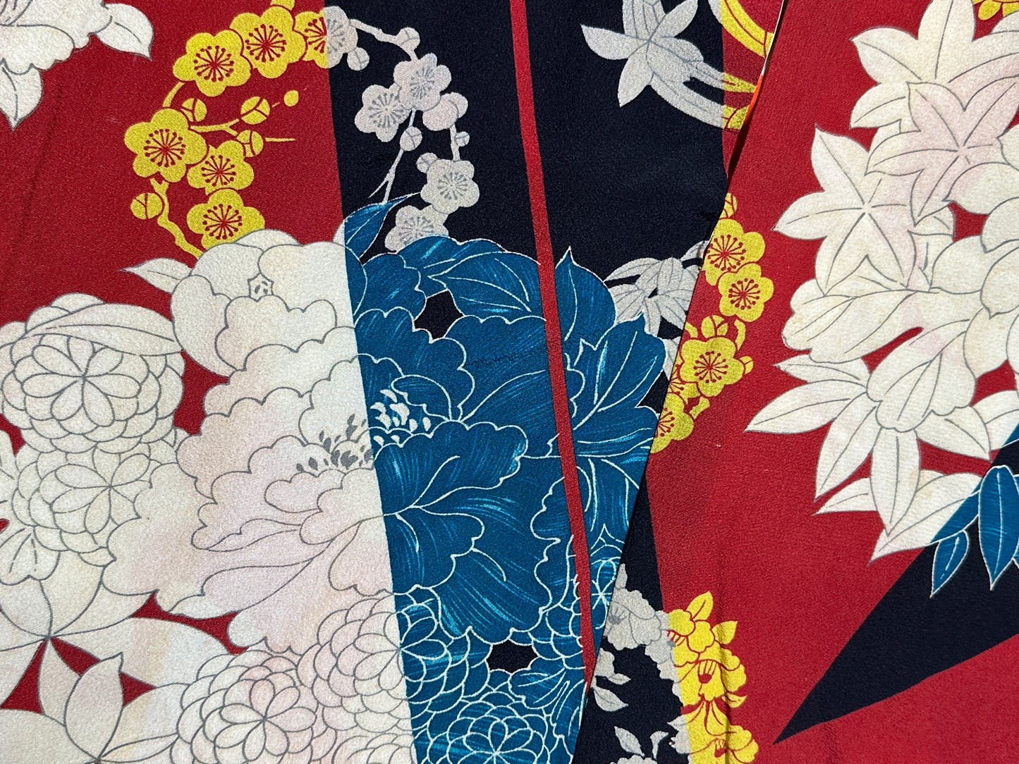 KAWAII HAORI "antique shikikusabana"