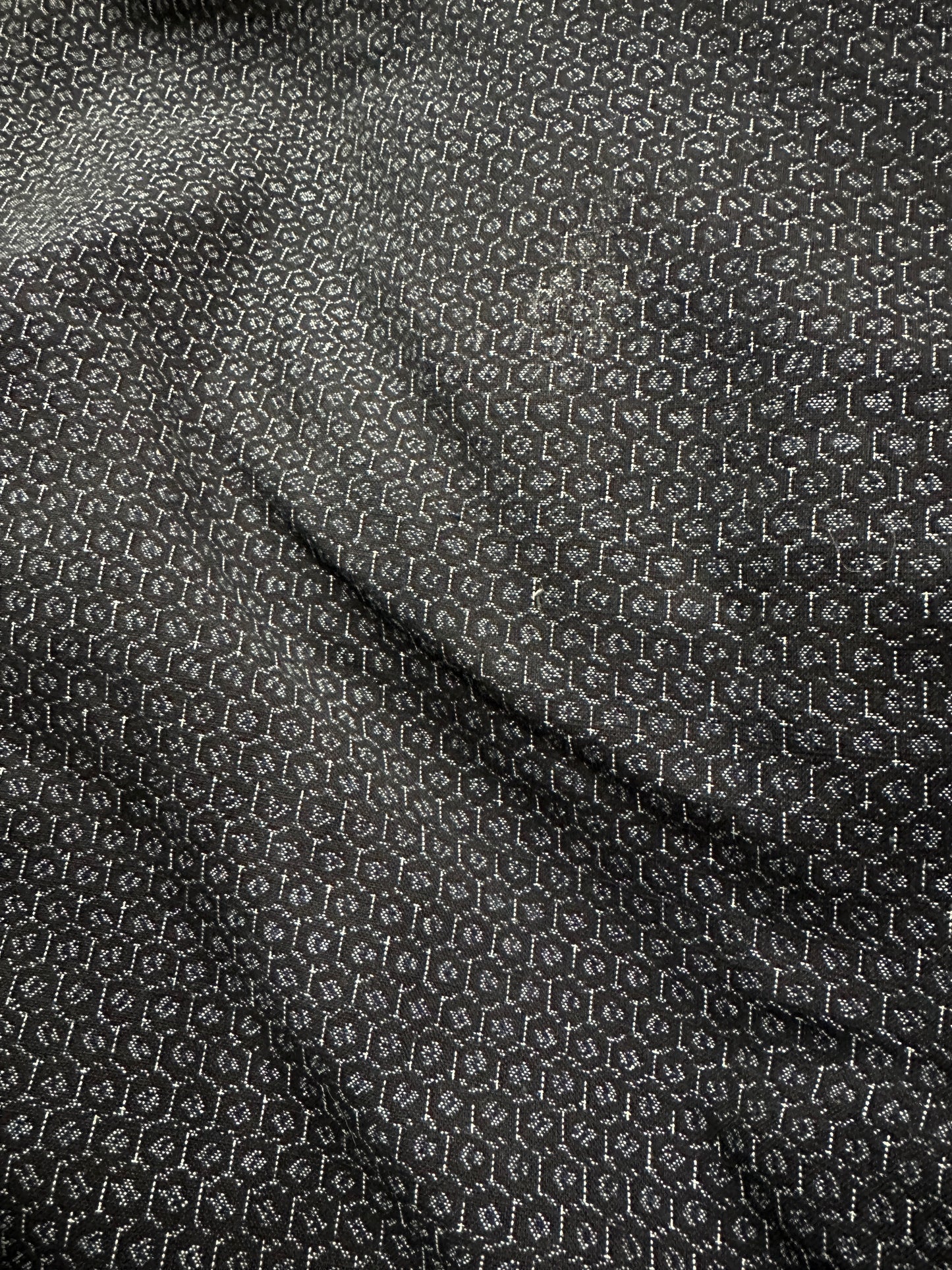 KAWAII HAORI oversized "kasuri kuro"