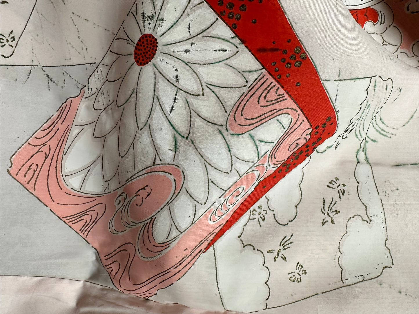 KAWAII HAORI "antique meisen Ajiro"