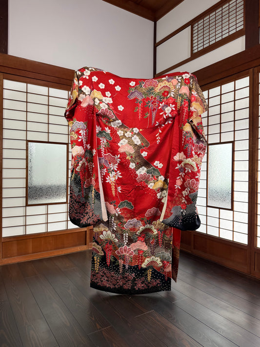 Redefining the Vintage Furisode Collection "ume, matsu"
