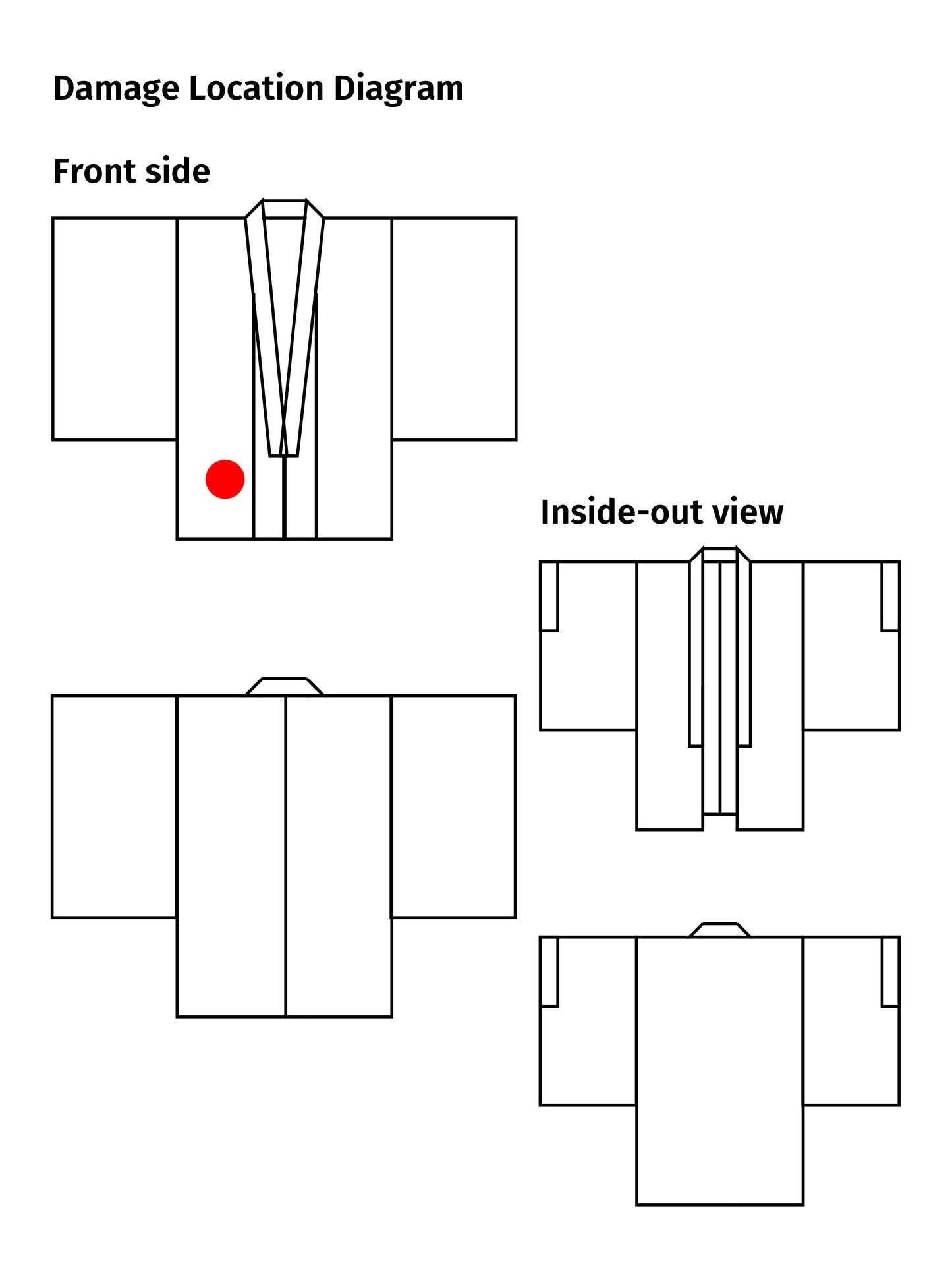 Redefining the Vintage Furisode(Tomesode) Collection "Gold" *damage