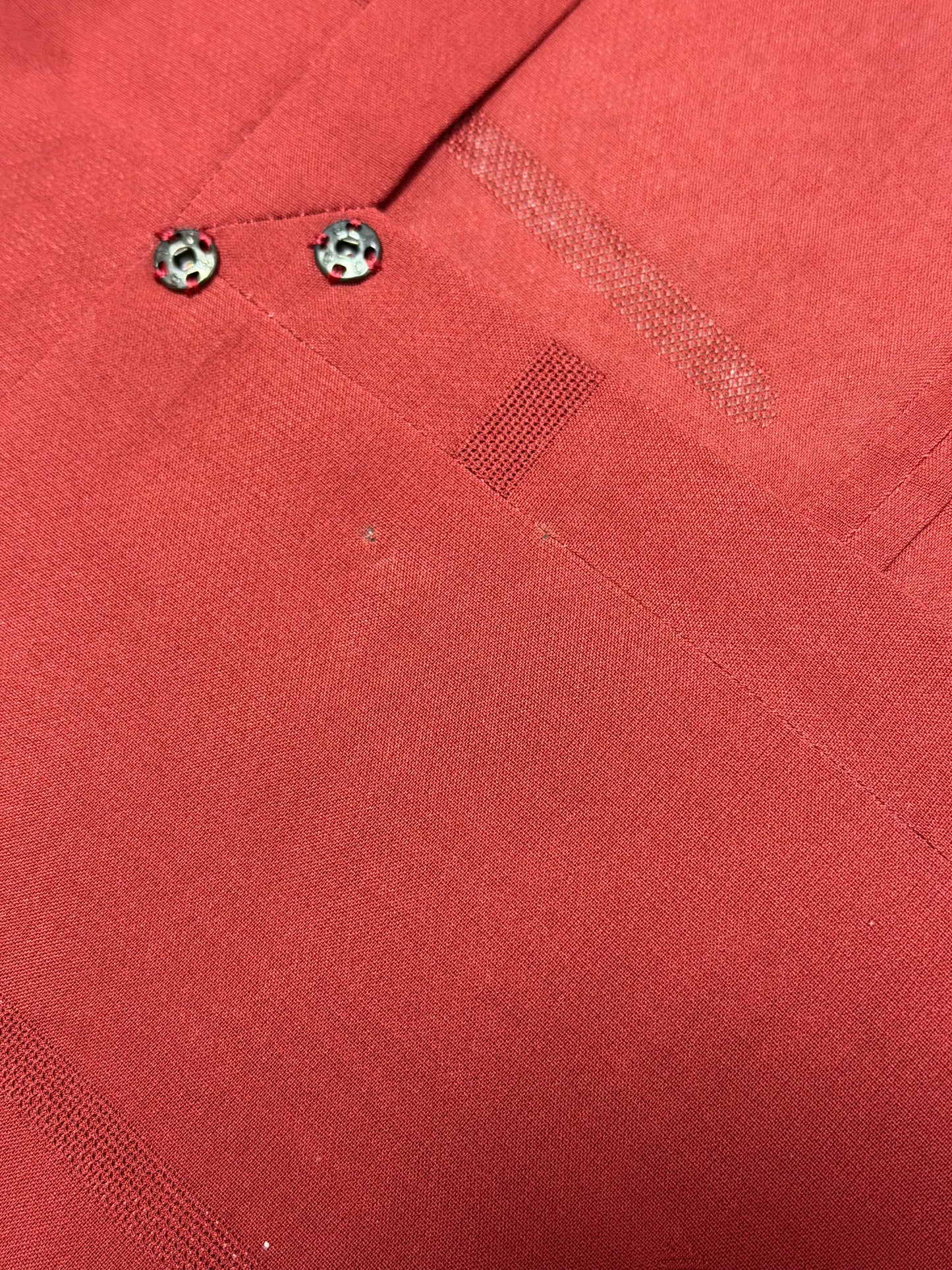 VINTAGE KAWAII HAORI SHEER “MICHIYUKI, shu, dark red, SHH020” *damage