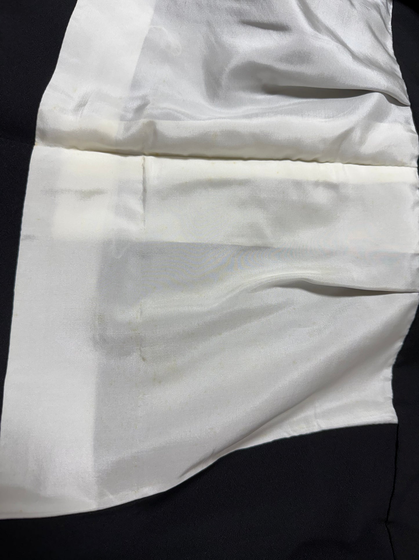 EDO-ZUMA SKIRT UPCYCLED FROM JAPANESE KIMONO "011" *damage