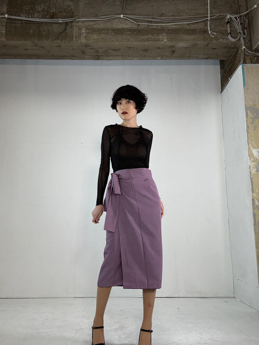 REIWA NIBUSHIKI KIMONO upcycled from Japanese kimono “edo-komon”