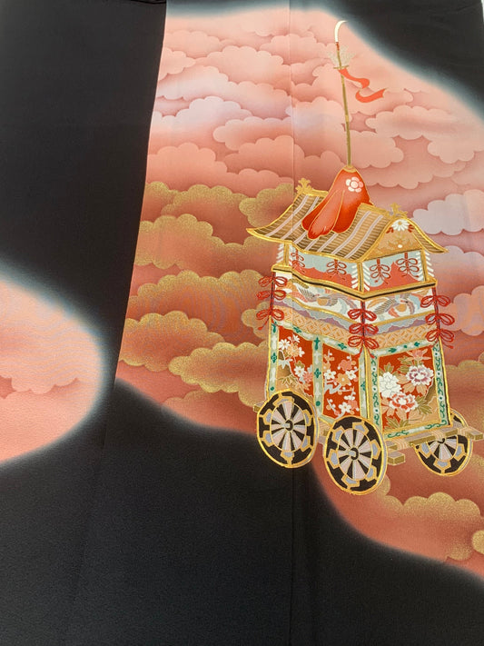 Redefining the Vintage Kurotomesode Collection "Kikyo, KTS004"