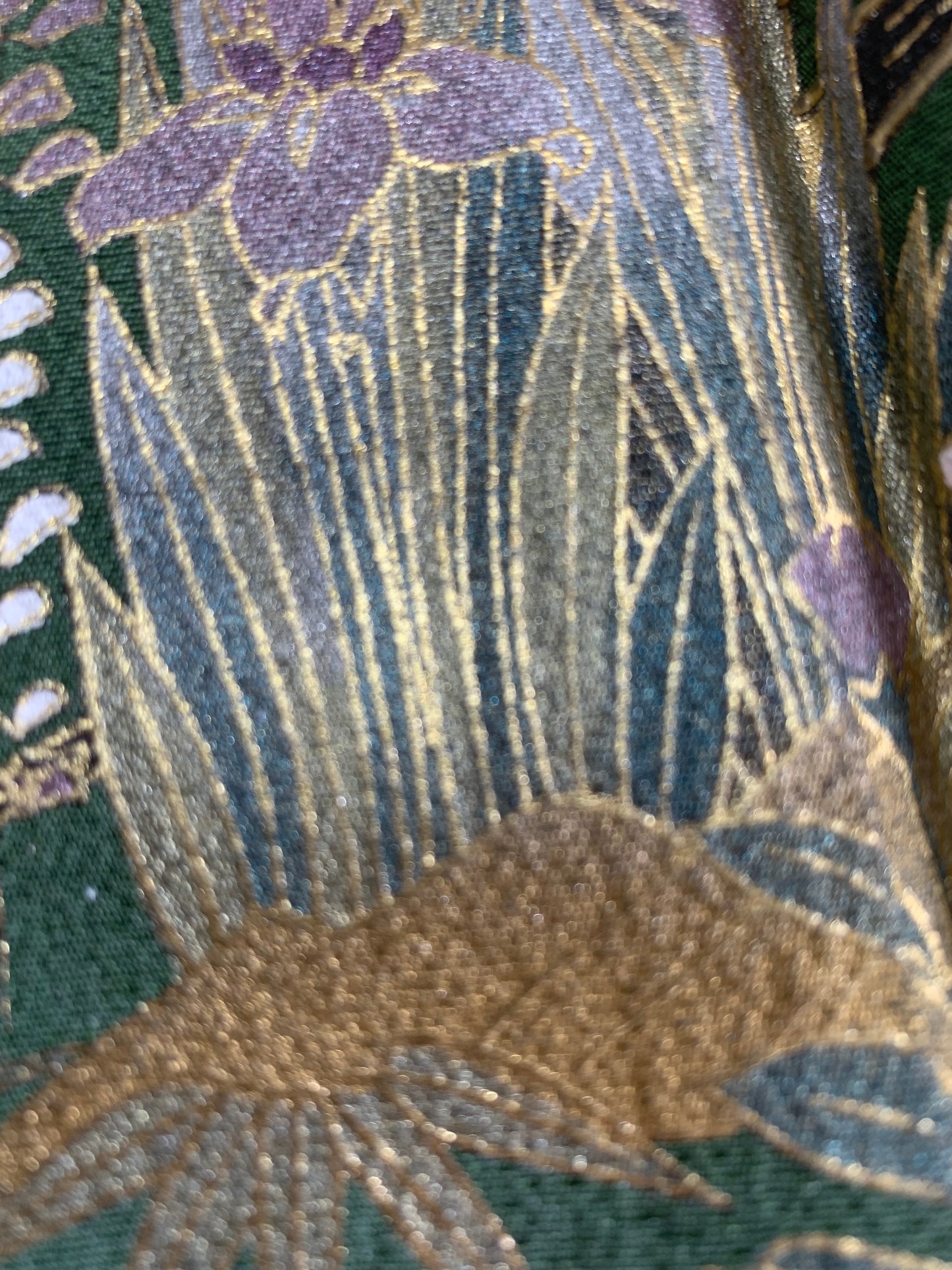 IROTOME SKIRT UPCYCLED FROM JAPANESE KIMONO "IRO127"