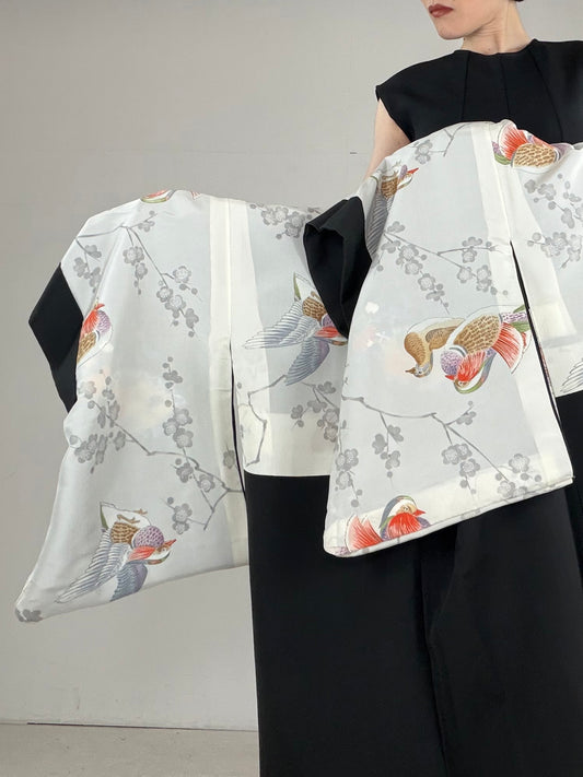 VINTAGE BLACK HAORI "BLK164"