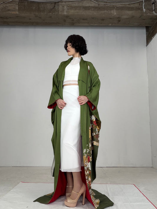 Redefining the Vintage Furisode Collection "midori, FRI012"