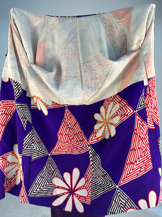 KAWAII HAORI "antique purple"