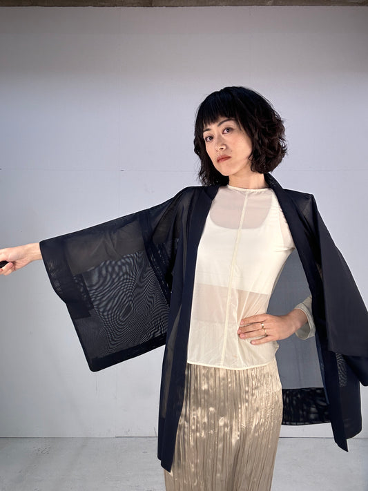 KAWAII HAORI SHEER "ao"