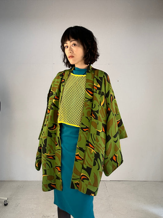 KAWAII HAORI "Contemporary Green"