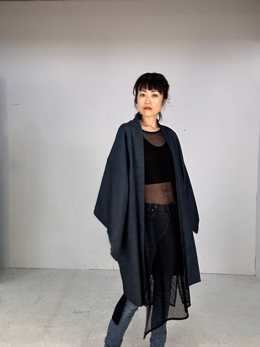 KAWAII HAORI oversized "fugaku sanjyurokkei Fuji View Field in Owari Province"