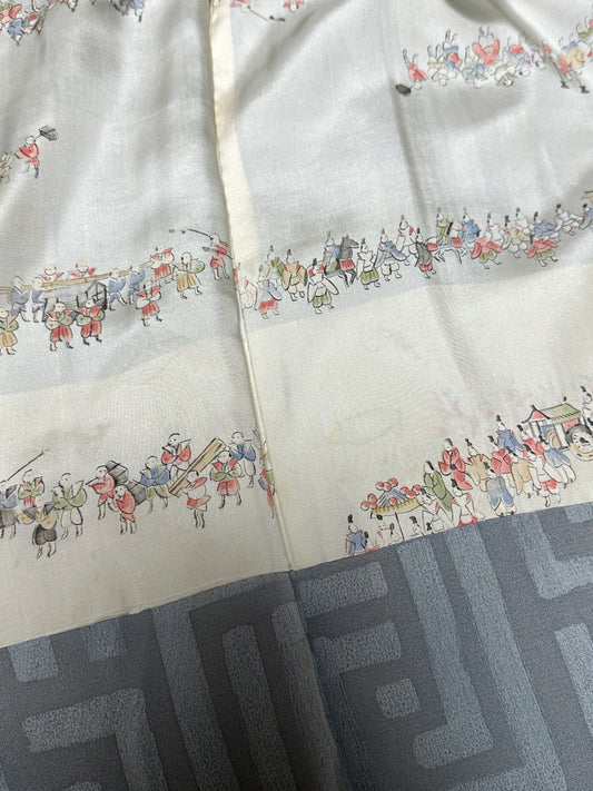 KAWAII HAORI "haiiro hitobito"