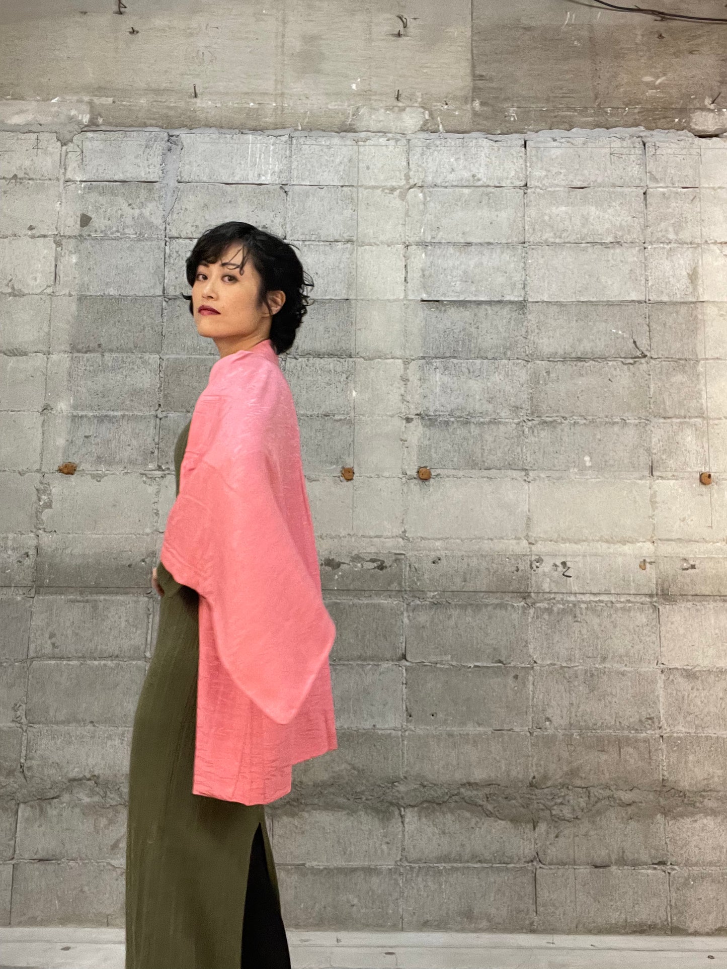 KAWAII HAORI "momoiro"