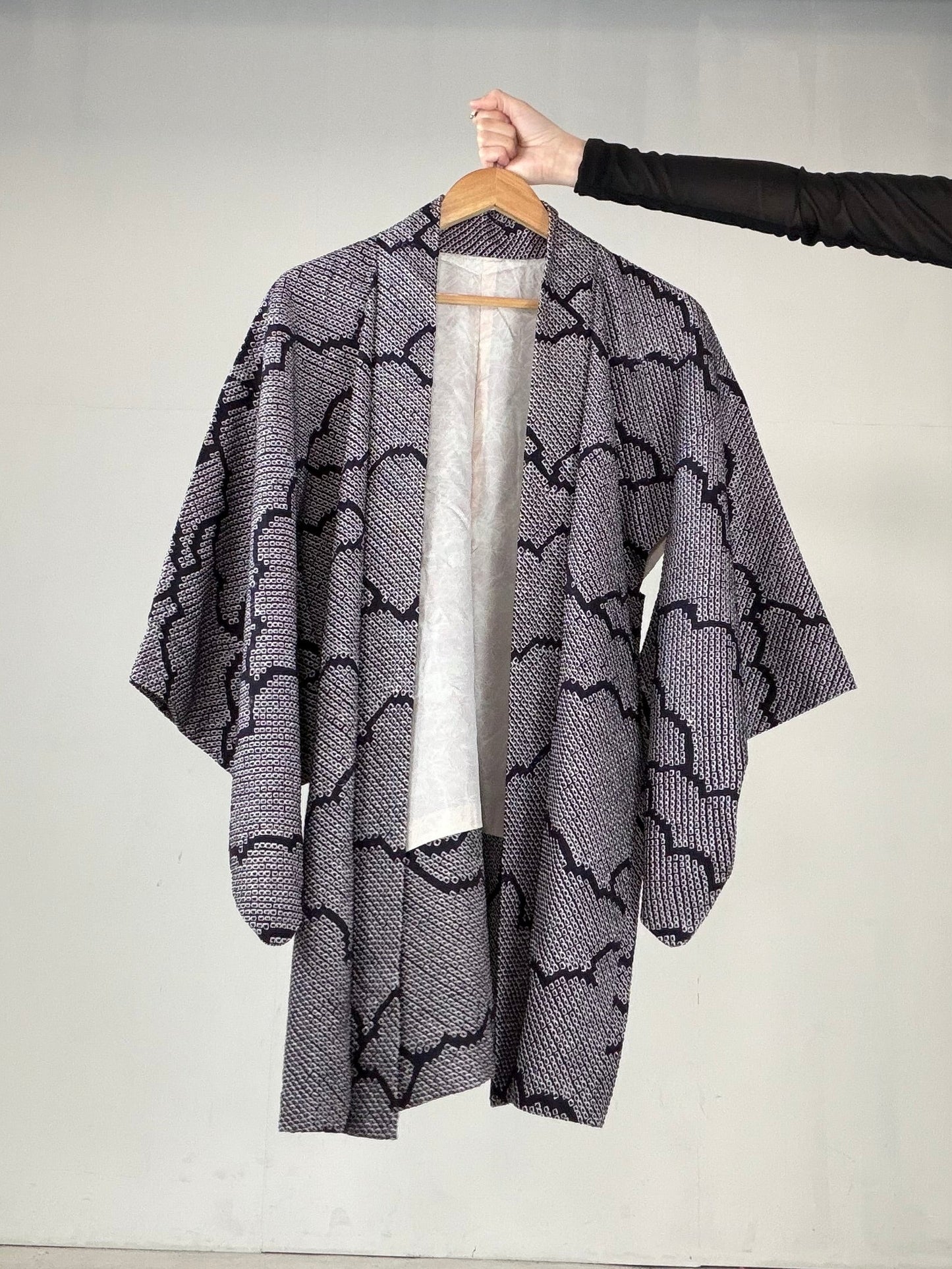 VINTAGE SHIBORI HAORI "SIB128"
