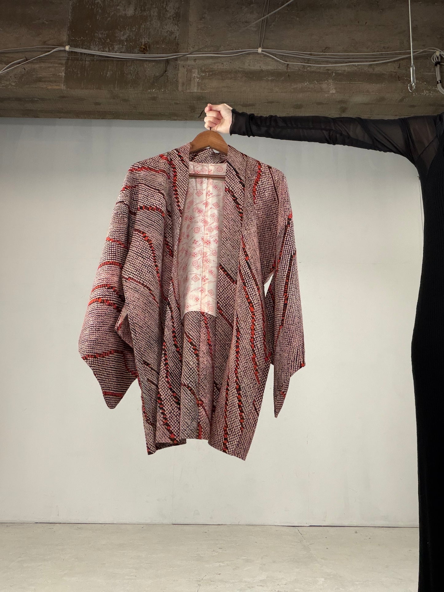 VINTAGE SHIBORI HAORI "SIB120"
