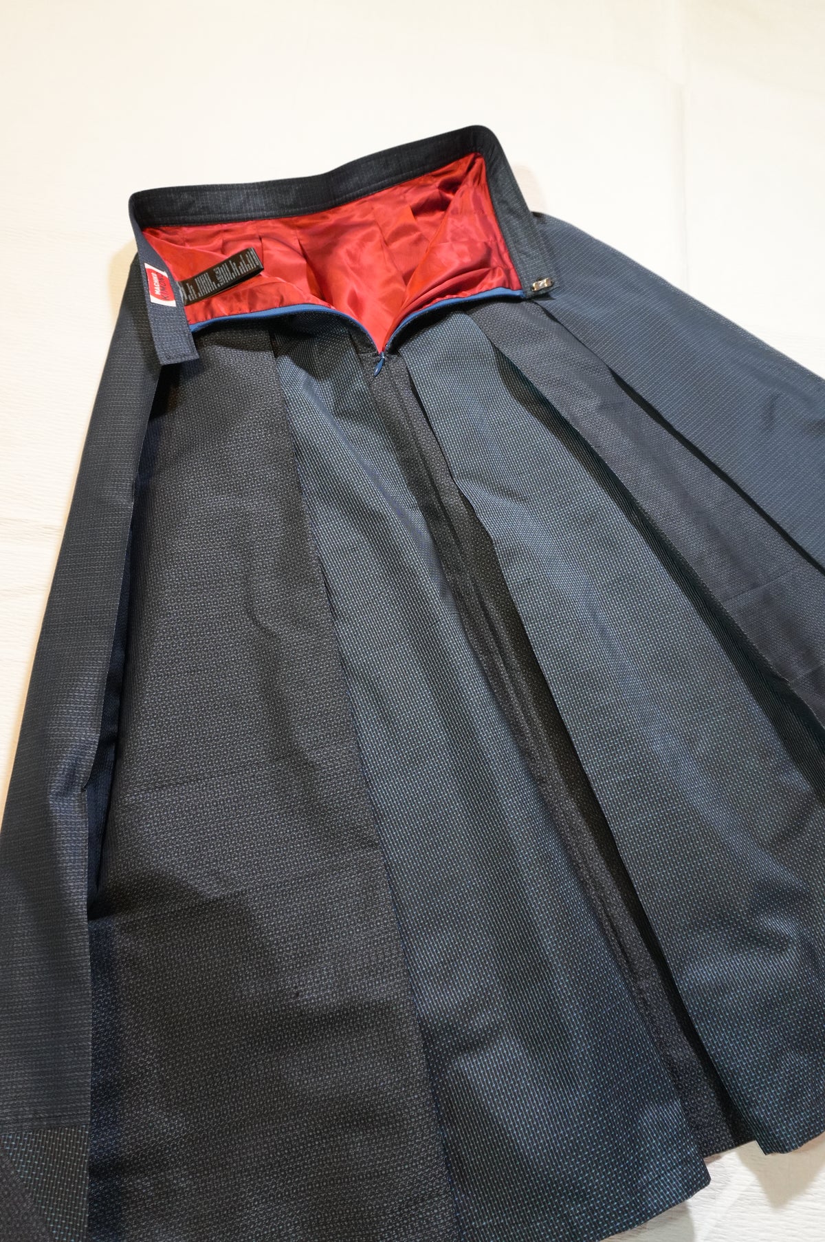 Made to Order — Style "Hakama Skirt" — Upcycled from Vintage Tsumugi Kimono