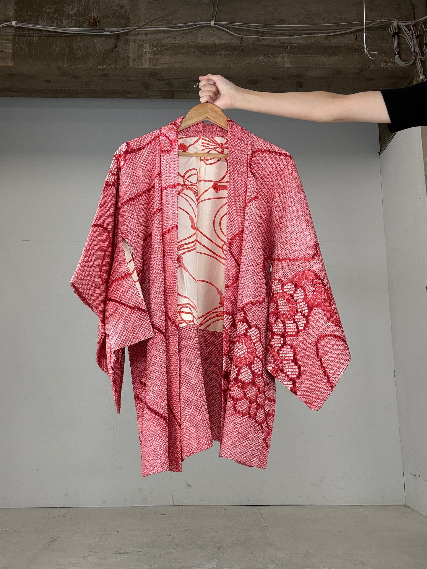 SHIBORI HAORI "ryusui himawari"