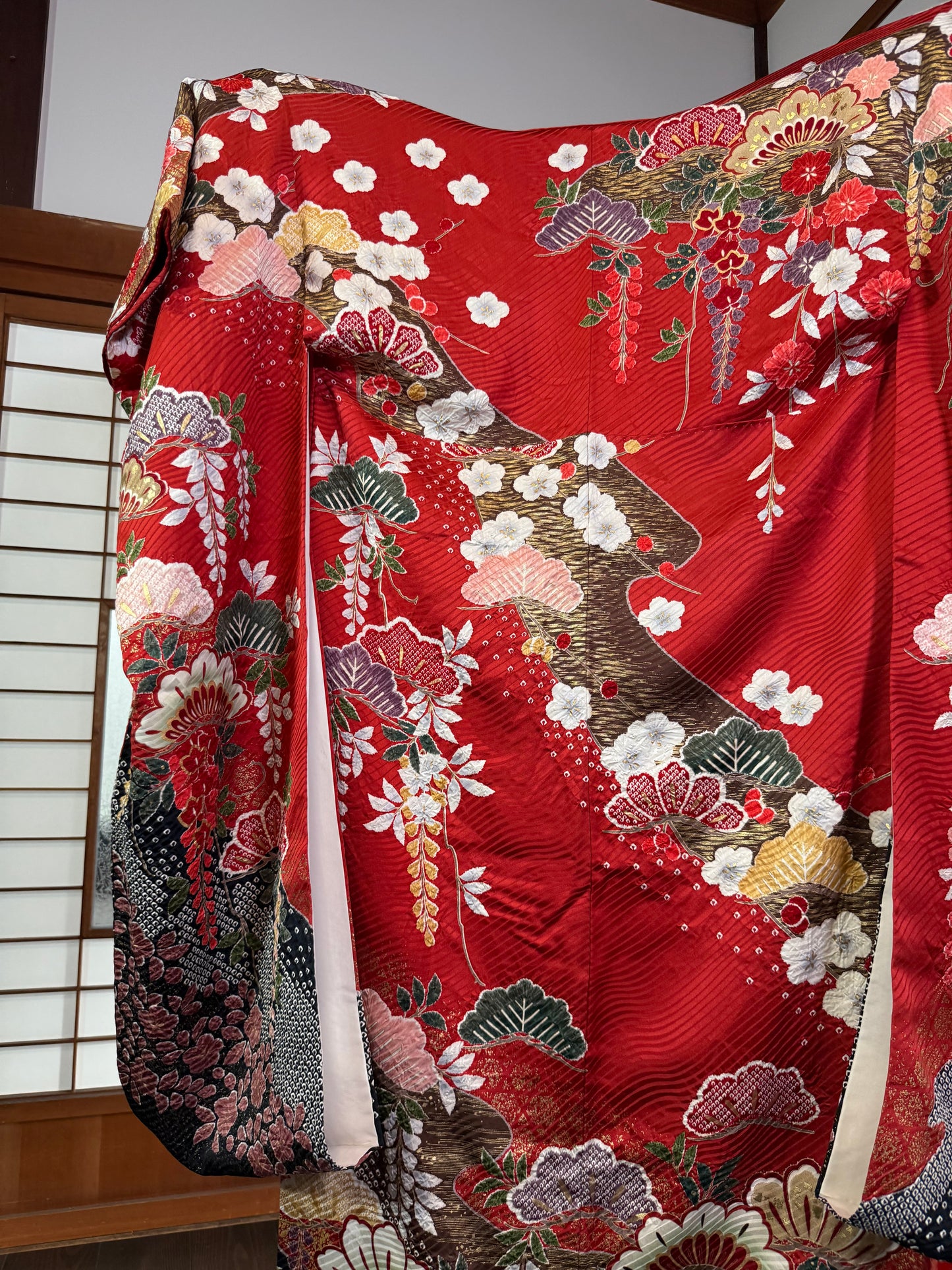 Redefining the Vintage Furisode Collection "ume, matsu"