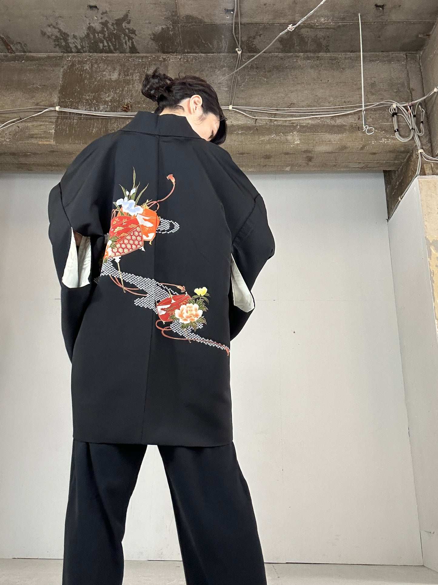 BLACK HAORI "koma"