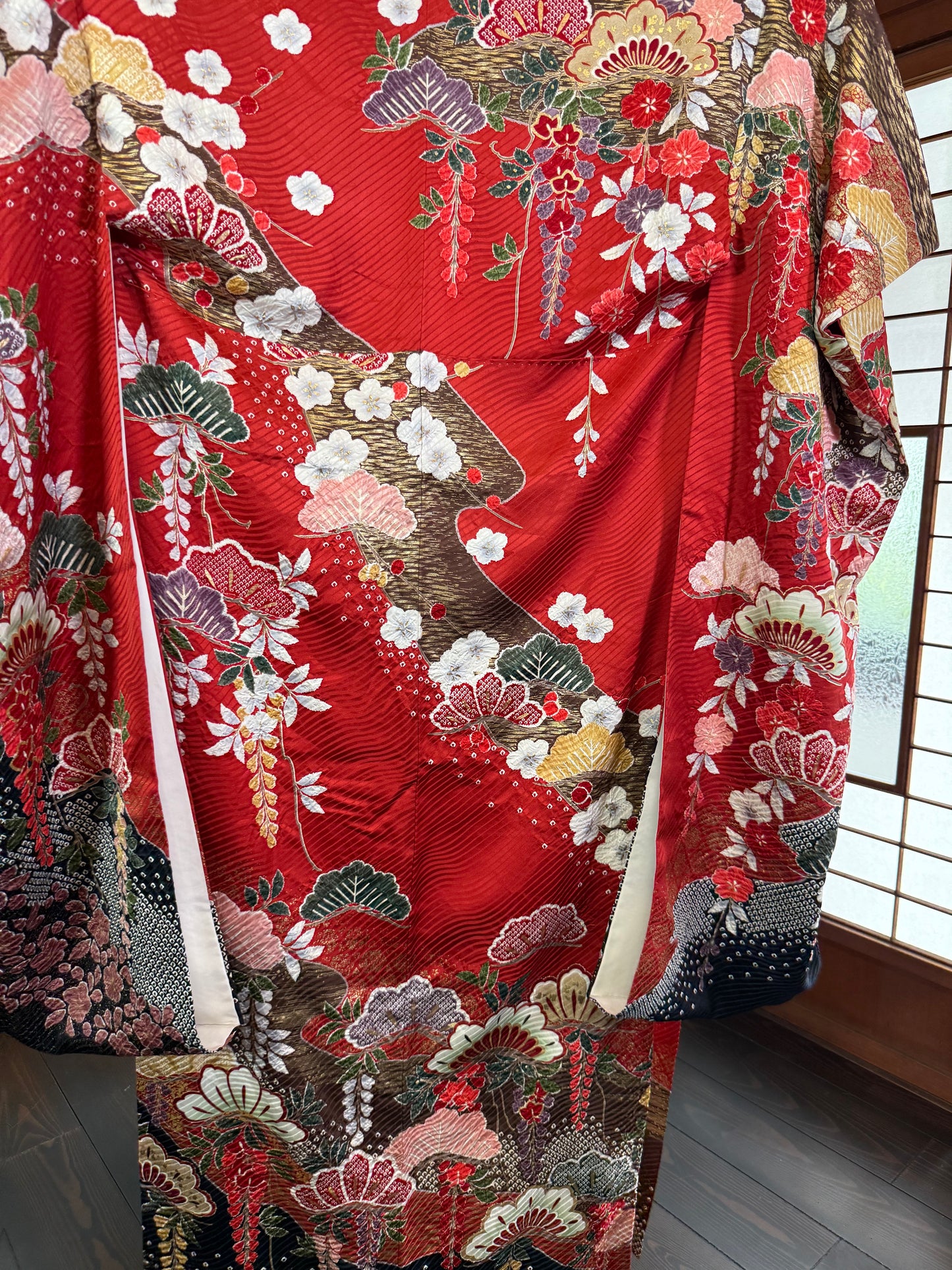 Redefining the Vintage Furisode Collection "ume, matsu"