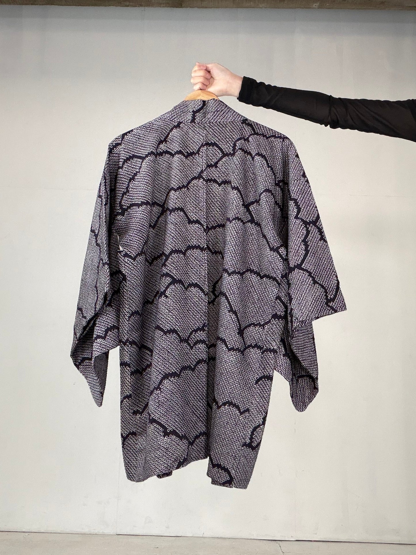 VINTAGE SHIBORI HAORI "SIB128"