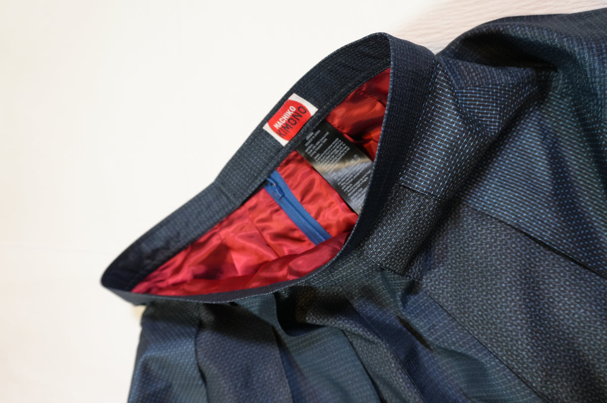 Made to Order — Style "Hakama Skirt" — Upcycled from Vintage Tsumugi Kimono