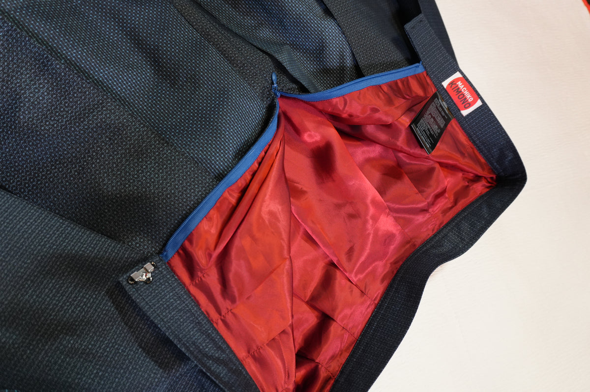 Made to Order — Style "Hakama Skirt" — Upcycled from Vintage Tsumugi Kimono