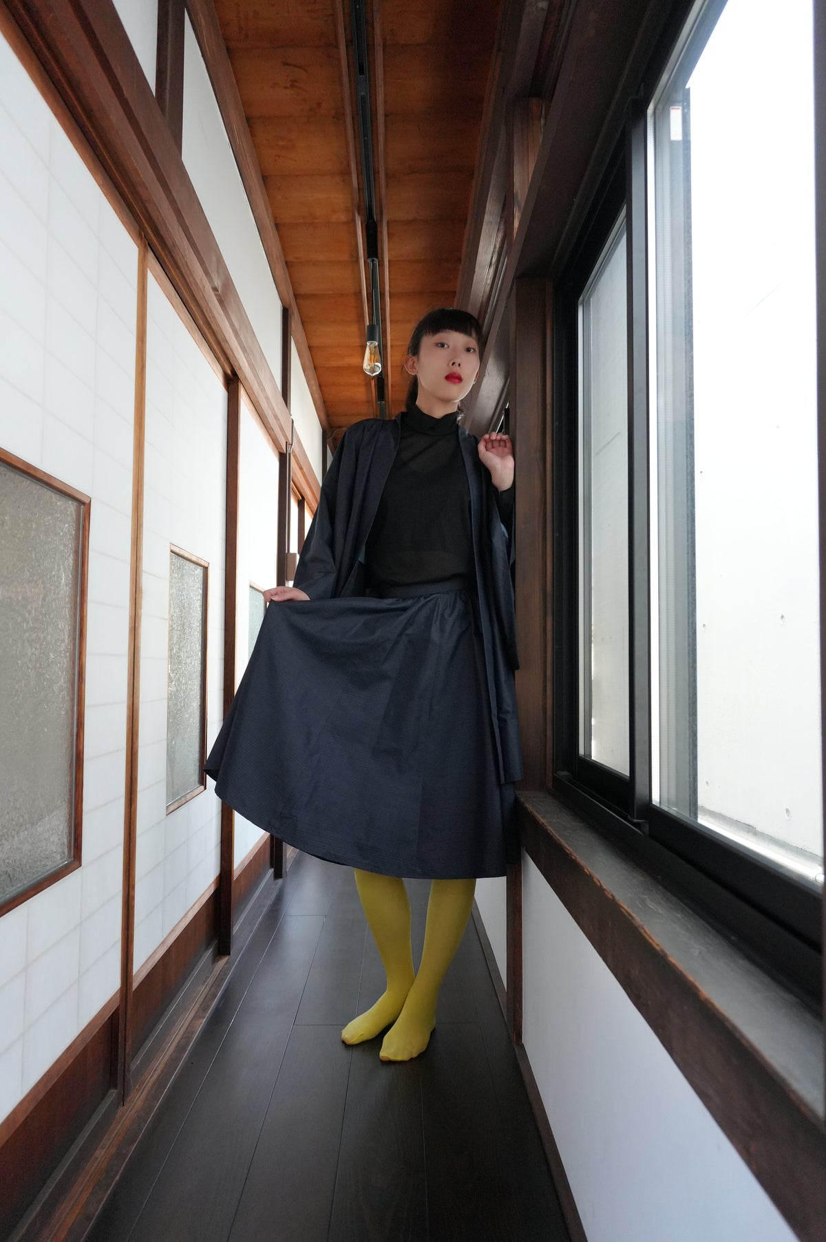 Made to Order — Style "AIC001" — Vintage Tsumugi Haori & Kimono Skirt Set