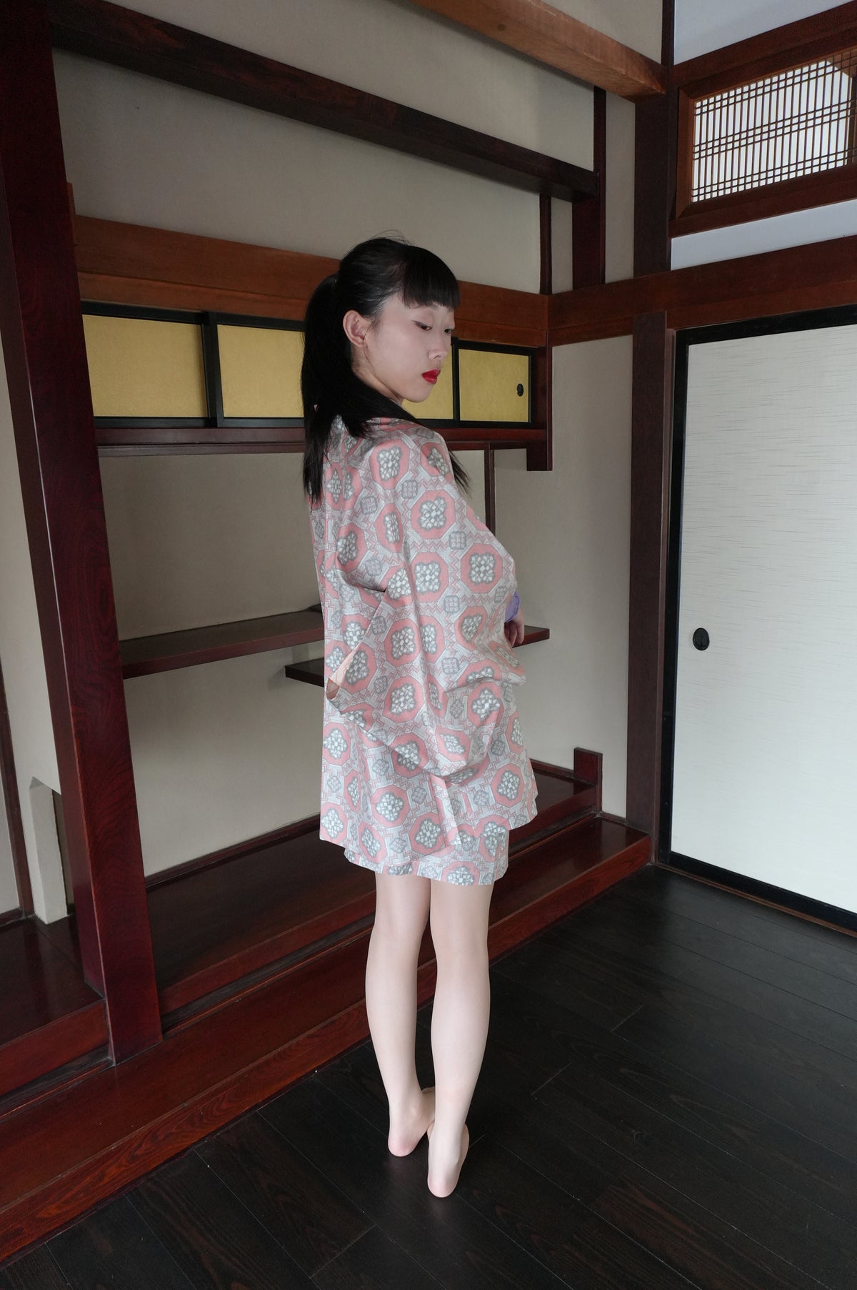 Made to Order — Style "AIC003" — Vintage Tsumugi Haori & Kimono Skirt Set