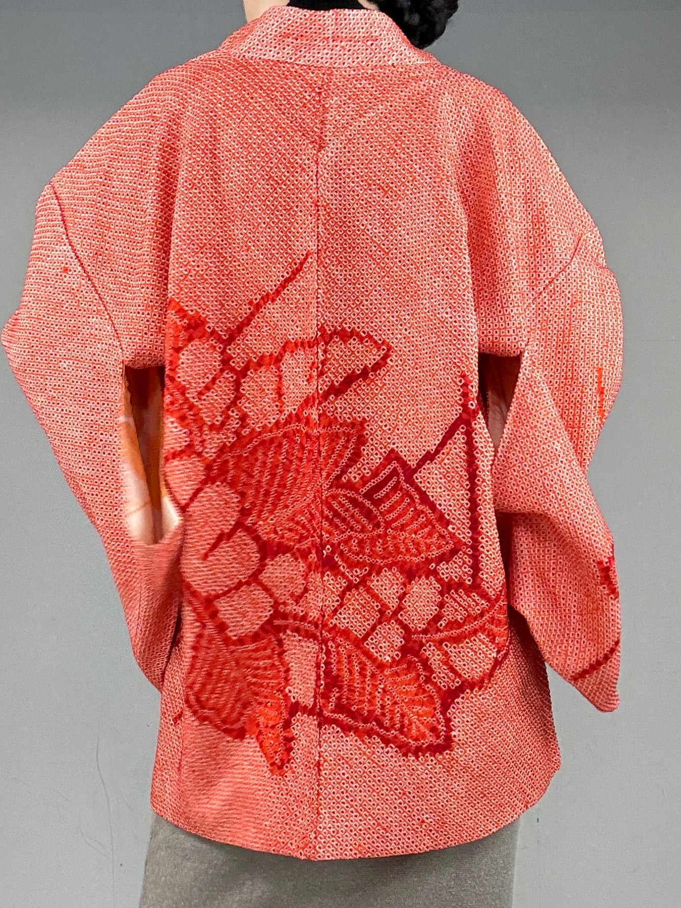 VINTAGE SHIBORI HAORI "ha"