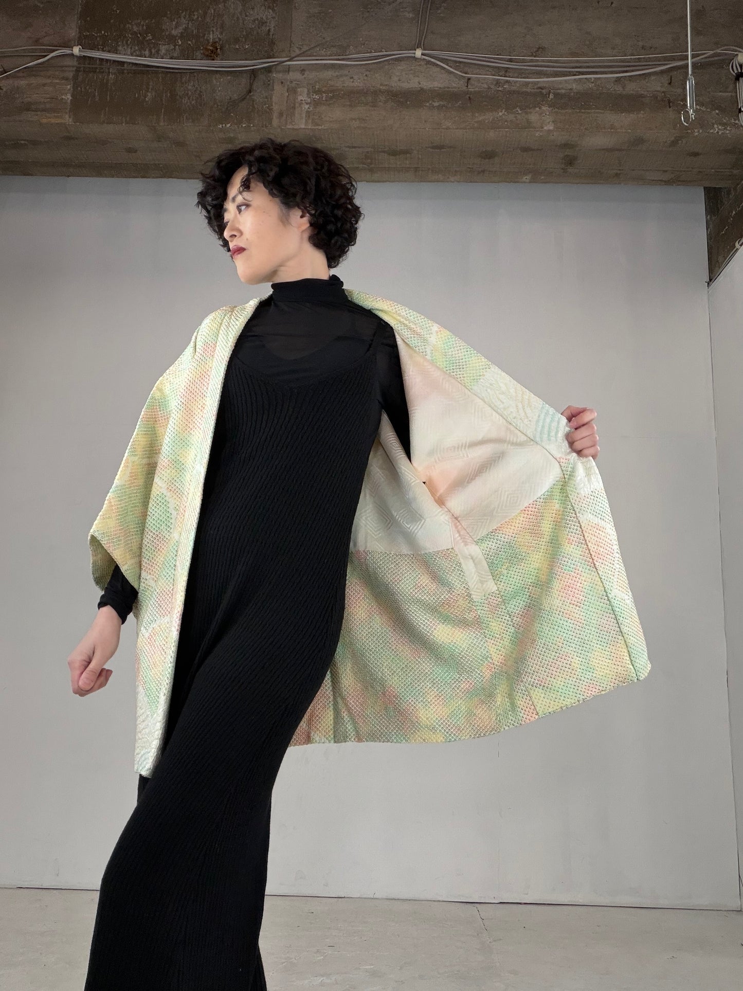 VINTAGE SHIBORI HAORI "SIB123"