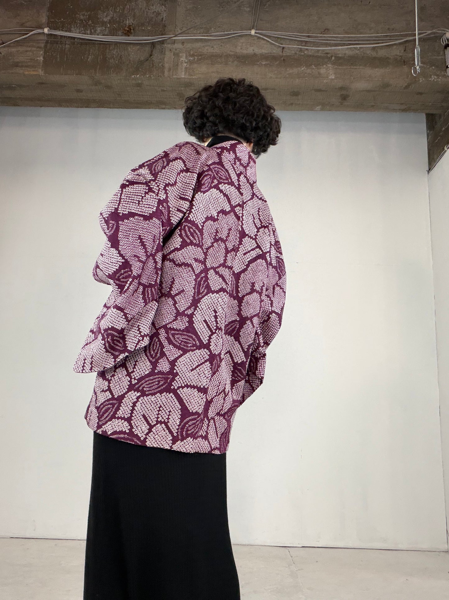VINTAGE SHIBORI HAORI "SIB127"