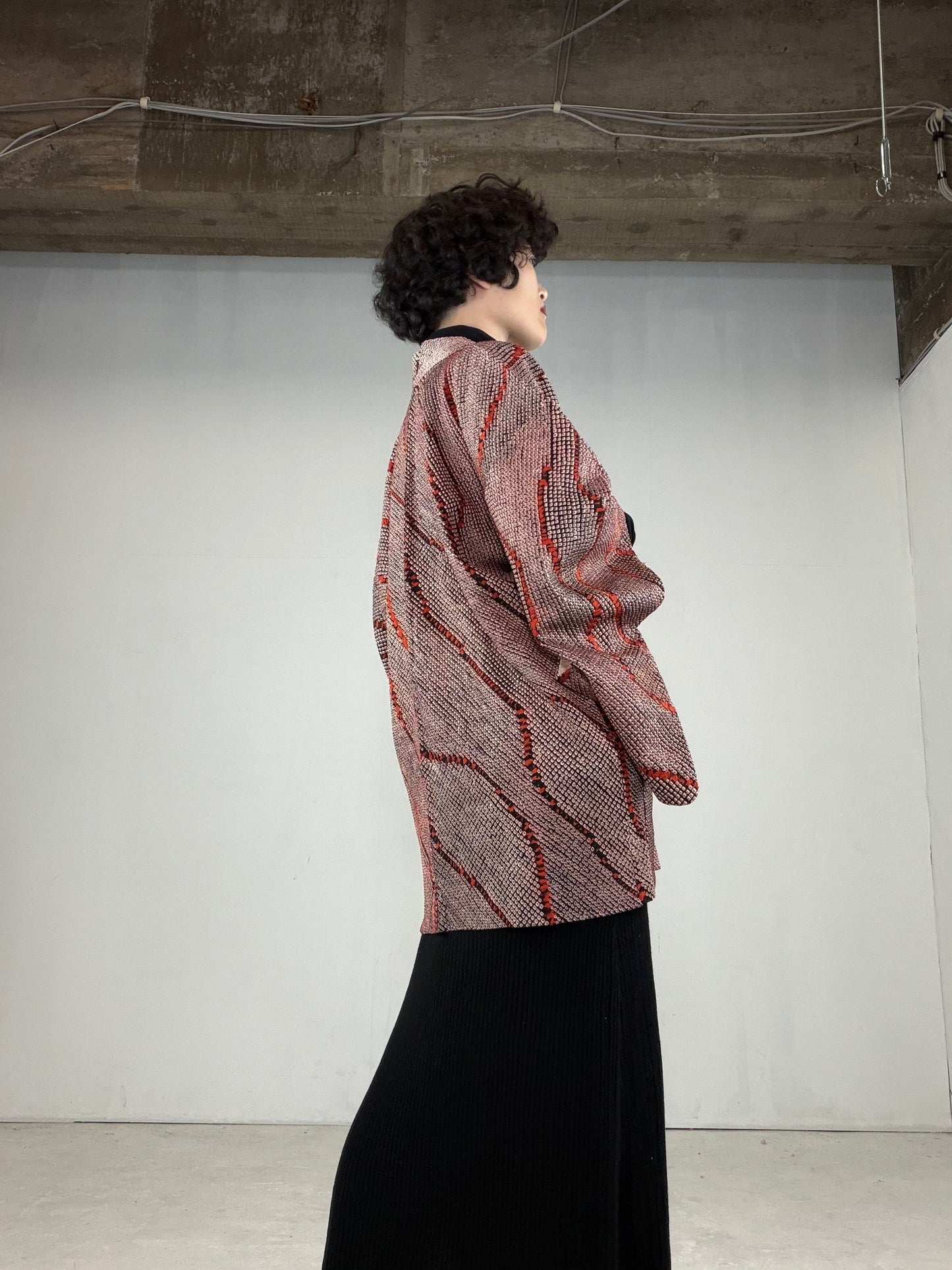 VINTAGE SHIBORI HAORI "SIB120"