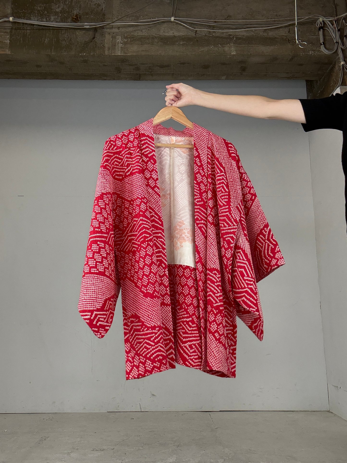 SHIBORI HAORI "ryusui kikkou"