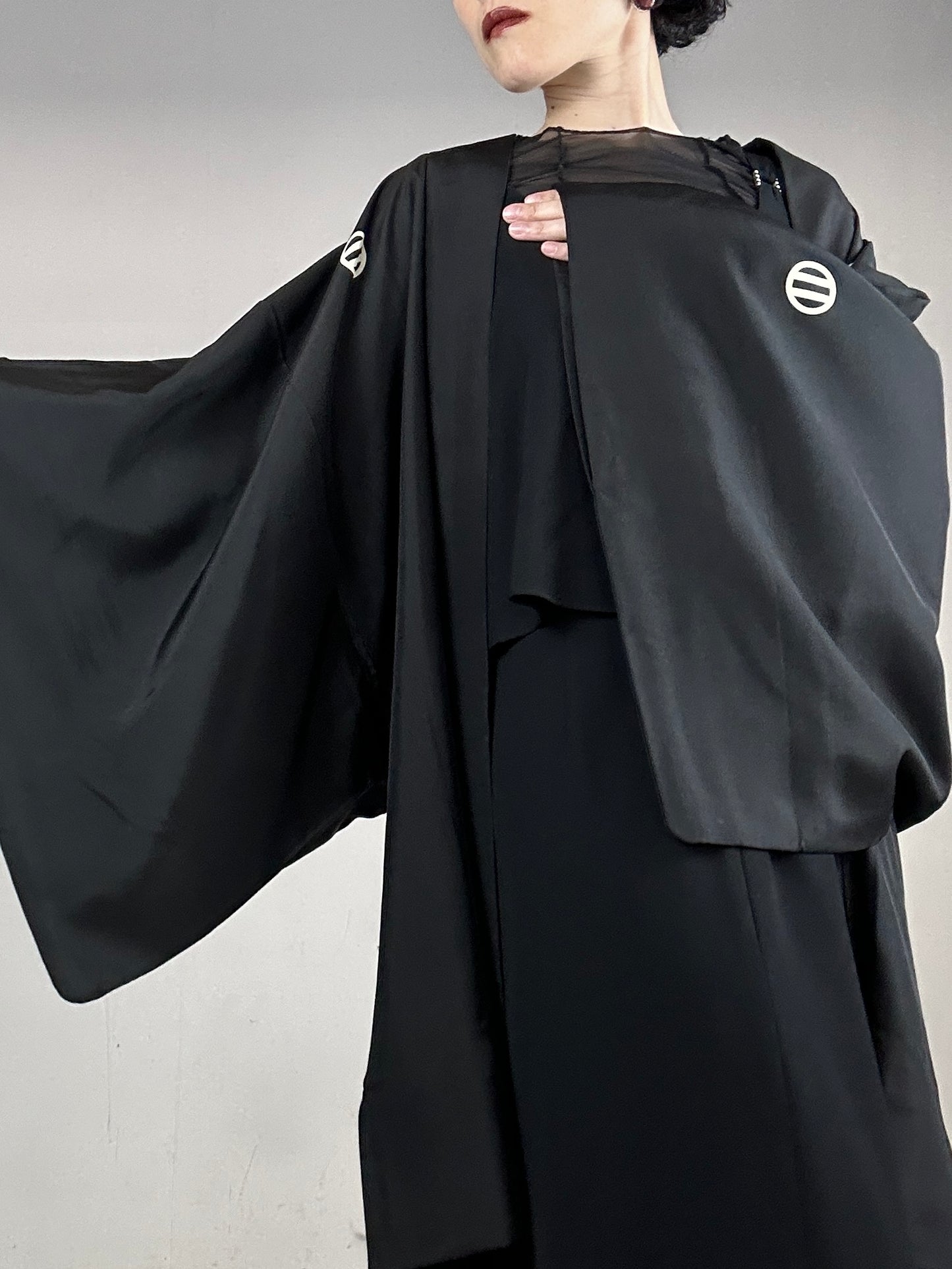 KUROMONTSUKI HAORI "umi fune"