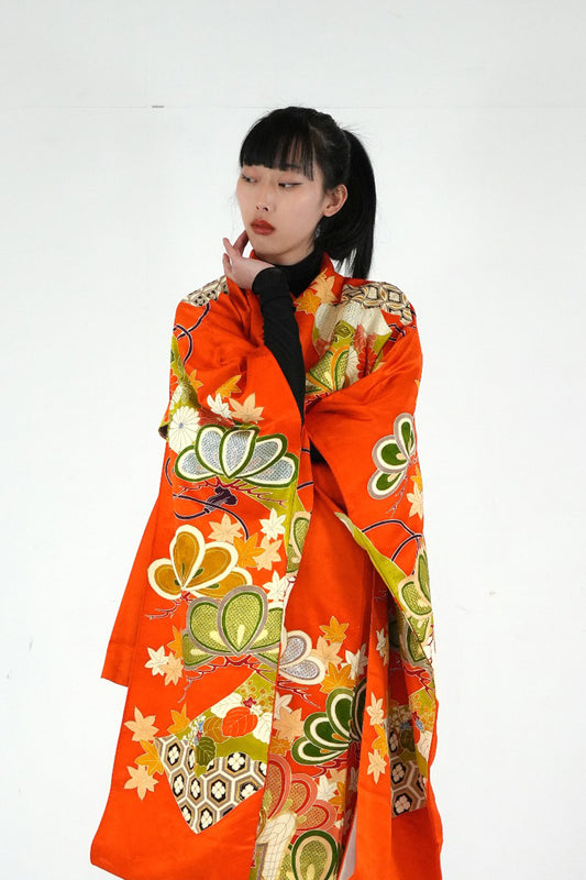Redefining the Vintage Furisode Collection "FRI016" *damage