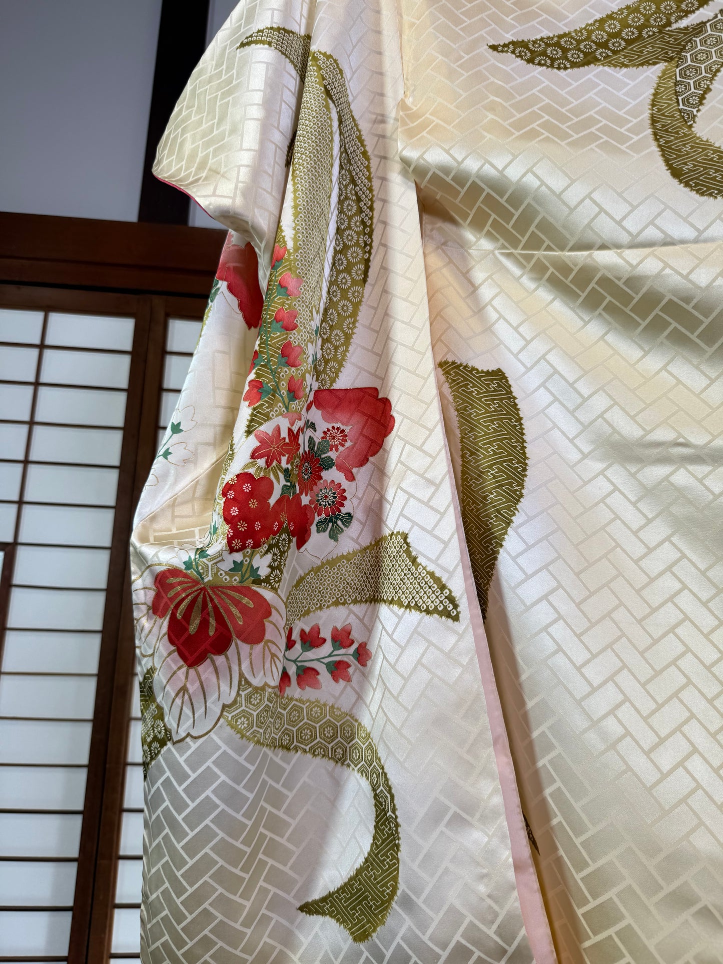 Redefining the Vintage Furisode Collection "kiiro, green"
