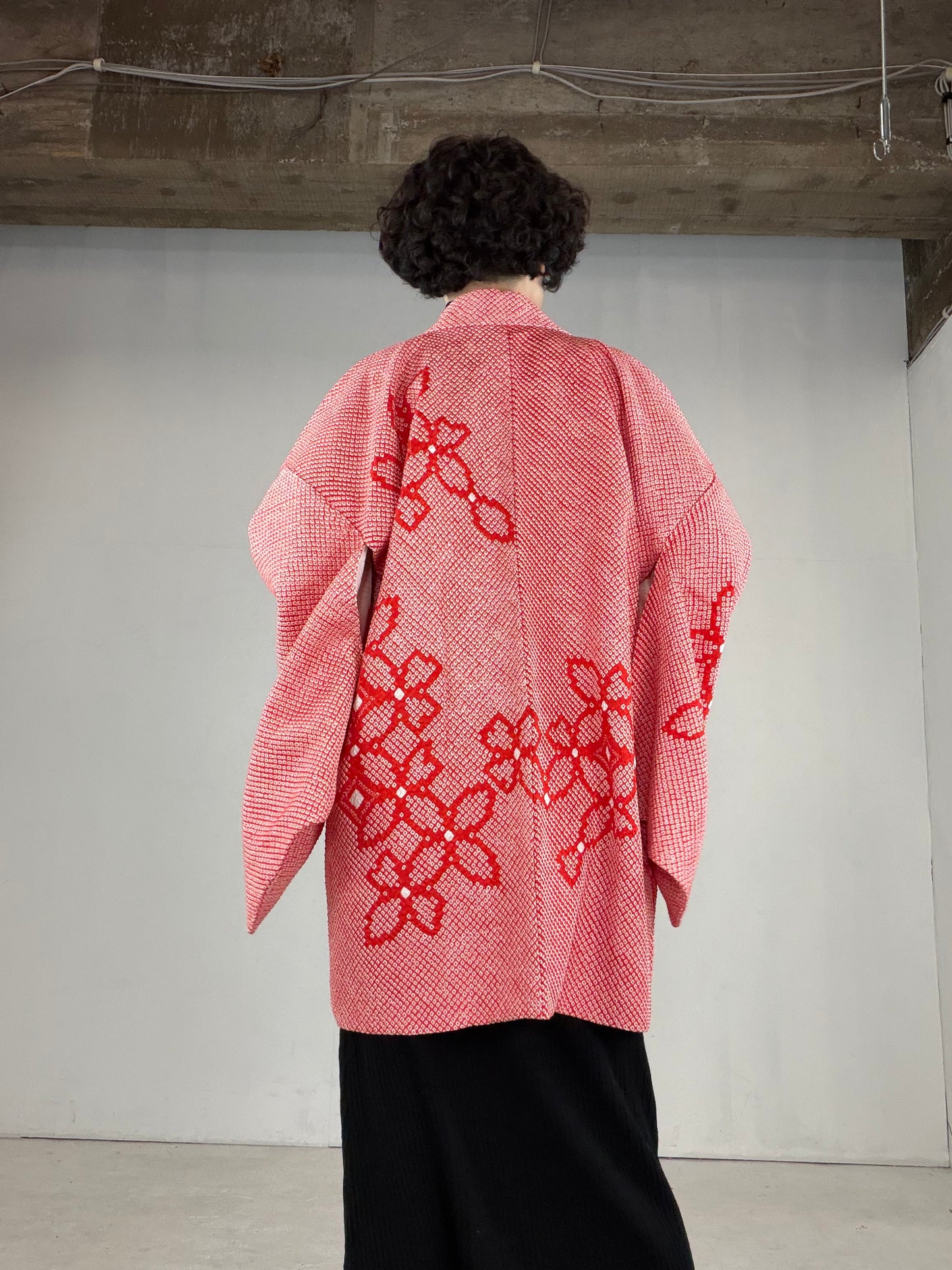 VINTAGE SHIBORI HAORI "SIB121"
