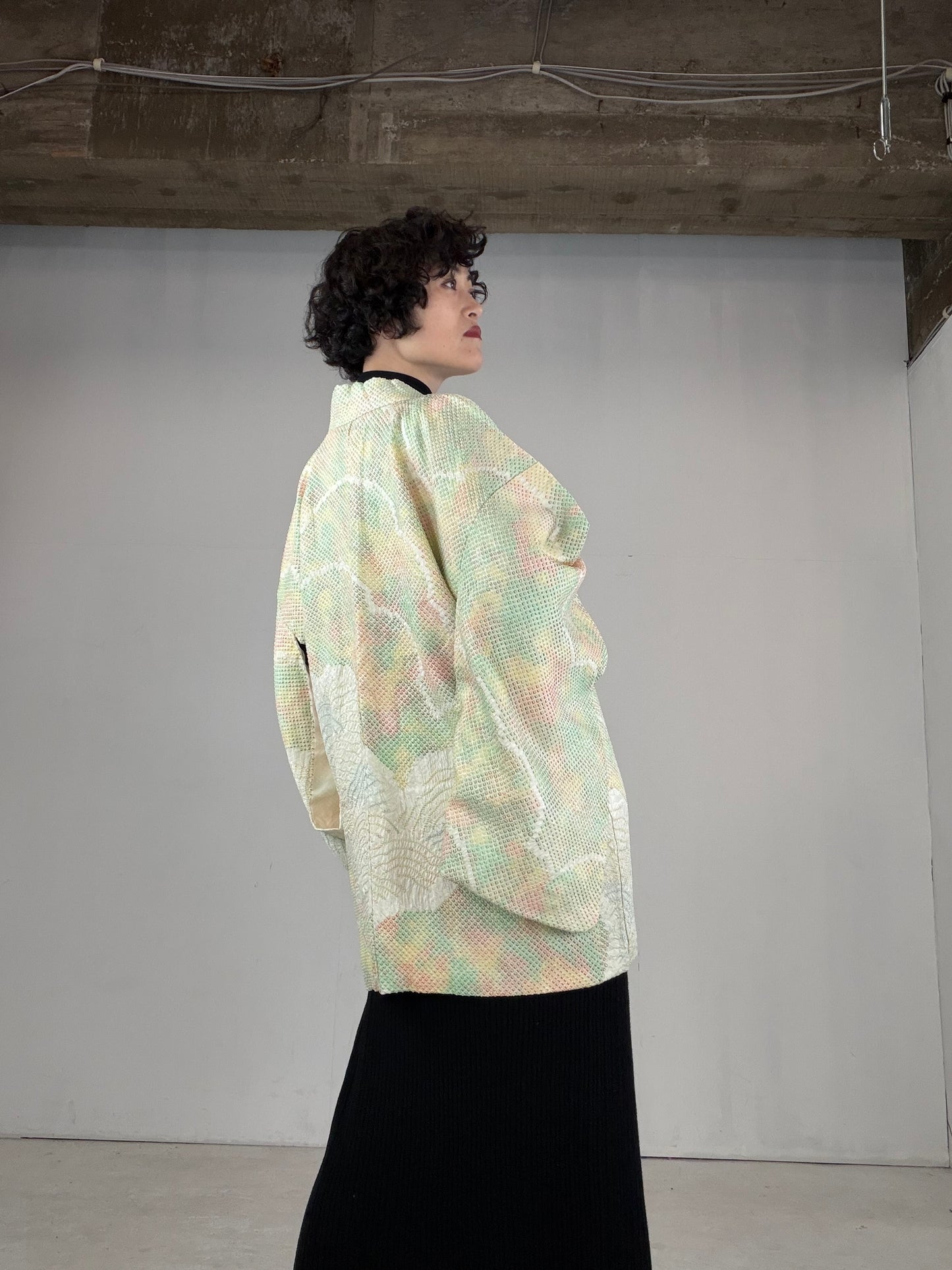 VINTAGE SHIBORI HAORI "SIB123"
