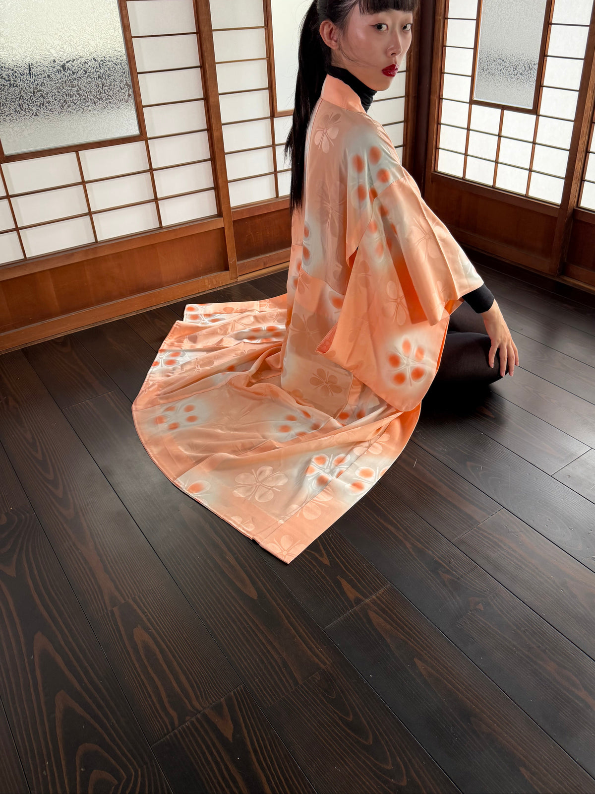 VINTAGE NAGAJYUBAN "orange, JUG006"