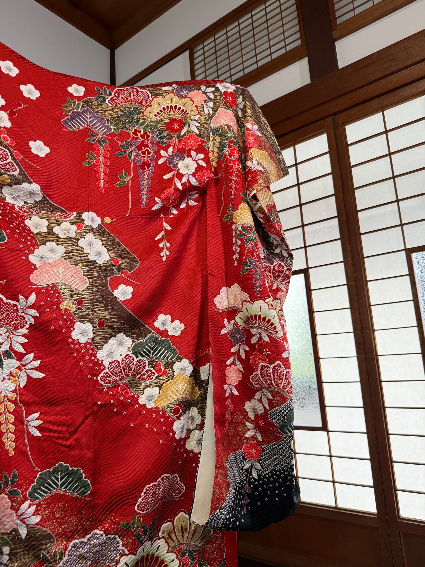 Redefining the Vintage Furisode Collection "ume, matsu"