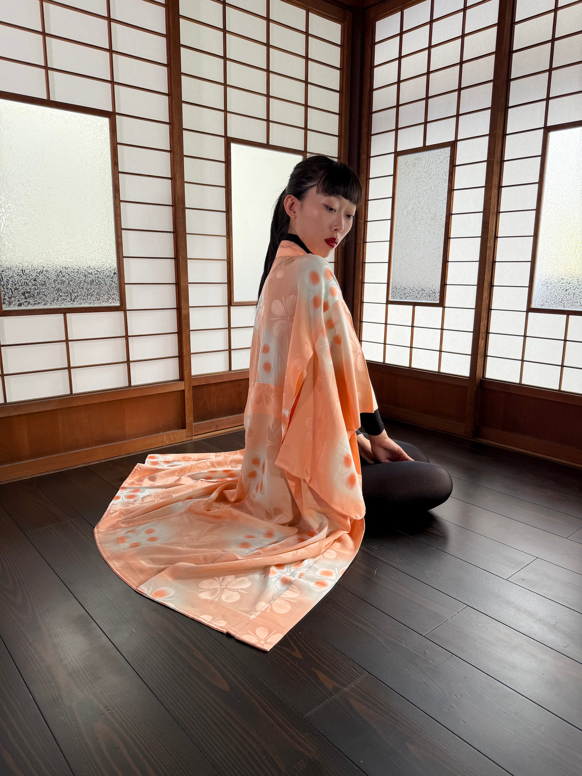 VINTAGE NAGAJYUBAN "orange, JUG006"