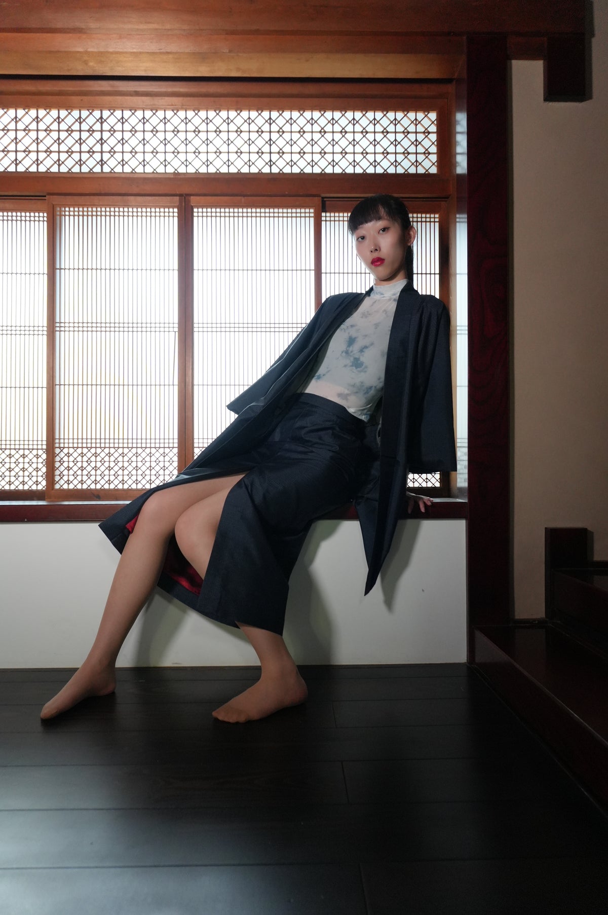 Made to Order — Style "AIC004" — Vintage Tsumugi Haori & Kimono Skirt Set