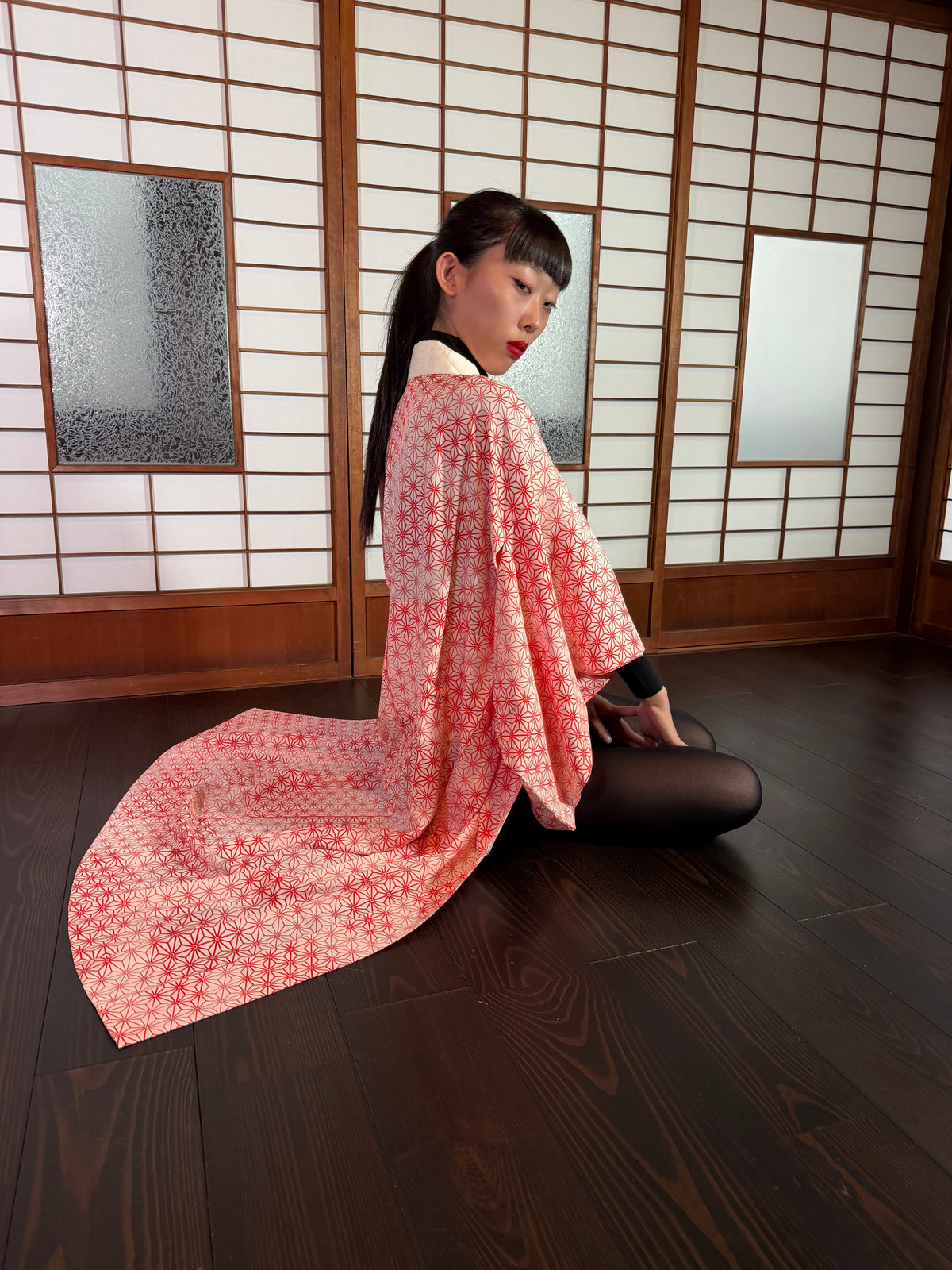 VINTAGE NAGAJYUBAN "asanoha, JUG002"